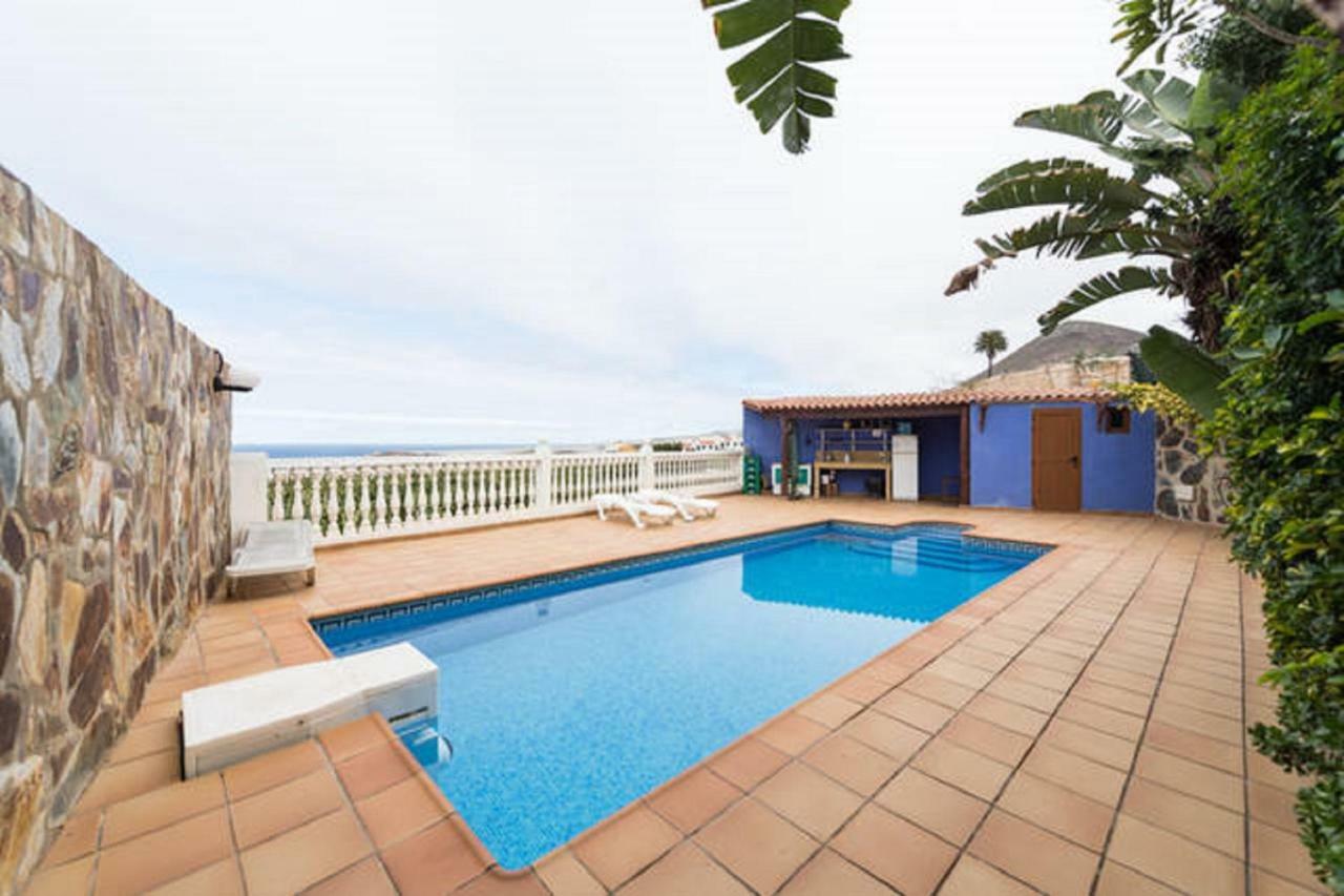Casa El Tonelero Con Jardin Y Piscina Privada Villa Galdar Luaran gambar
